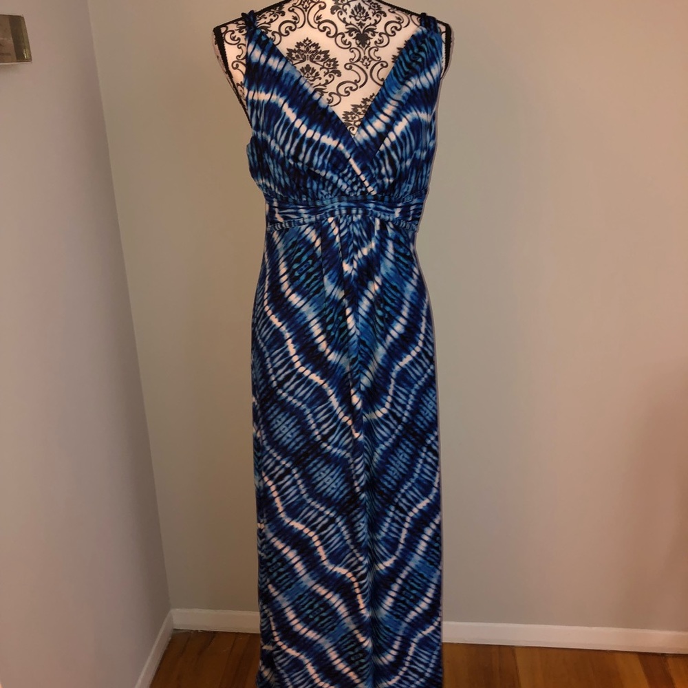 Blue dress